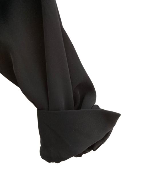 HER LIP TO（ハーリップトゥ）HER LIP TO (ハーリップトゥ) 長袖ワンピース ブラック×アイボリー サイズ:Sの古着・服飾アイテム