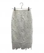 CELFORDセルフォード）の古着「スズランレーススカート」｜ホワイト