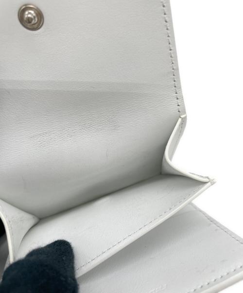 CELINE（セリーヌ）CELINE (セリーヌ) 3つ折り財布 ホワイトの古着・服飾アイテム