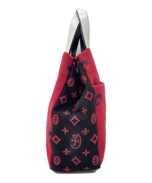 CASTELBAJAC（カステルバジャック）CASTELBAJAC (カステルバジャック) トートバッグ レッドの古着・服飾アイテム