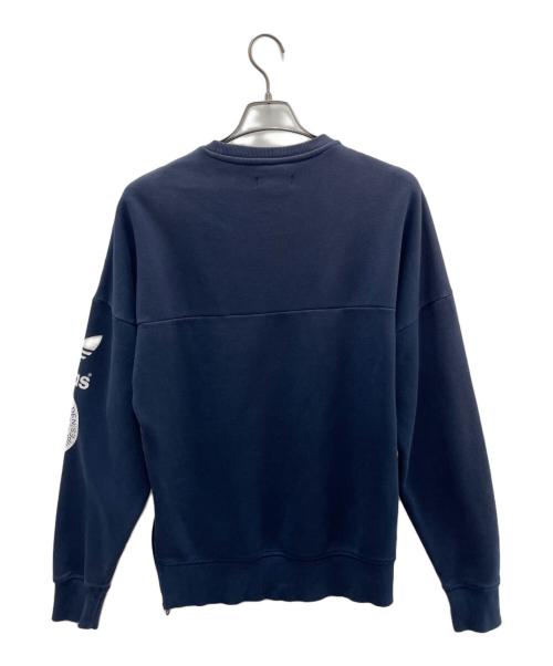 adidas（アディダス）adidas (アディダス) スウェット ネイビー サイズ:Mの古着・服飾アイテム