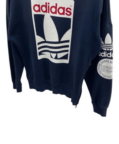 adidas（アディダス）adidas (アディダス) スウェット ネイビー サイズ:Mの古着・服飾アイテム