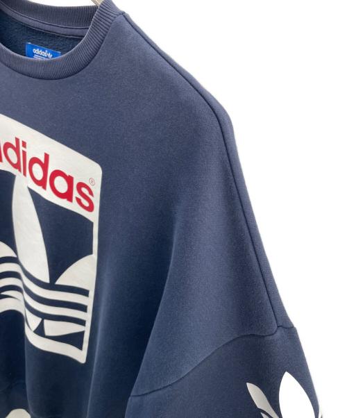 adidas（アディダス）adidas (アディダス) スウェット ネイビー サイズ:Mの古着・服飾アイテム