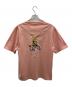 AVIREX (アヴィレックス) スカ エンブロイダリー 半袖Tシャツ ピンク サイズ:L：4000円