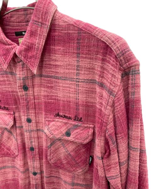 AVIREX（アヴィレックス）AVIREX (アヴィレックス) BLEACH WASHED NEP CHECK SHIRT 
