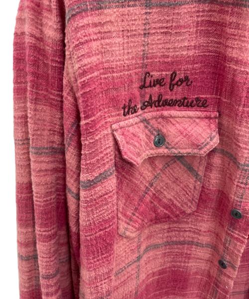AVIREX（アヴィレックス）AVIREX (アヴィレックス) BLEACH WASHED NEP CHECK SHIRT 
