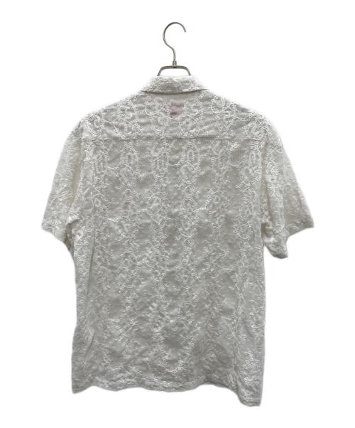SUPREME（シュプリーム）SUPREME (シュプリーム) 半袖シャツ ホワイト サイズ:Mの古着・服飾アイテム