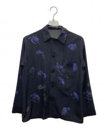 LAD MUSICIAN（ラッドミュージシャン）の古着「長袖シャツ」｜ブラック×パープル