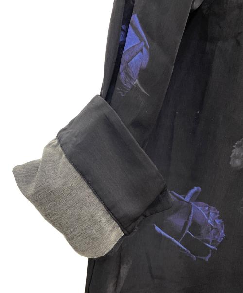 LAD MUSICIAN（ラッドミュージシャン）LAD MUSICIAN (ラッドミュージシャン) 長袖シャツ ブラック×パープル サイズ:42の古着・服飾アイテム