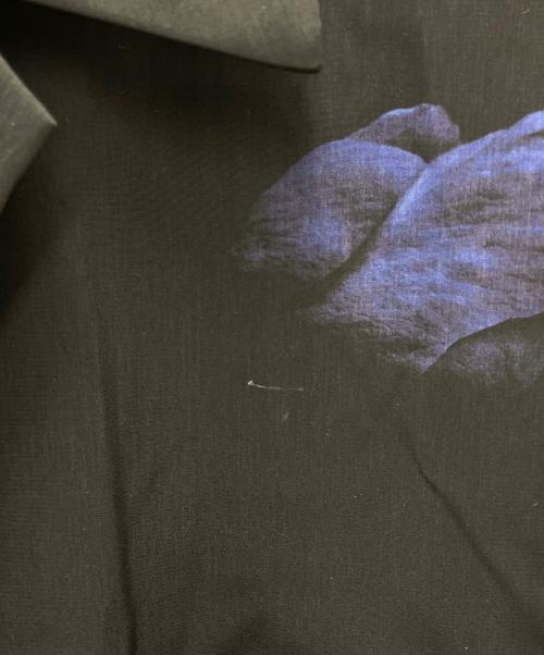 LAD MUSICIAN（ラッドミュージシャン）LAD MUSICIAN (ラッドミュージシャン) 長袖シャツ ブラック×パープル サイズ:42の古着・服飾アイテム