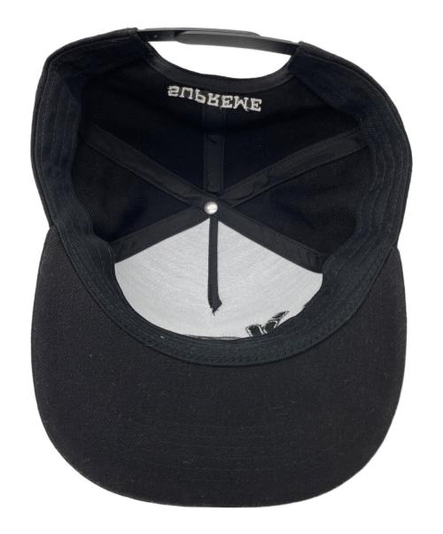 SUPREME（シュプリーム）SUPREME (シュプリーム) キャップ ブラックの古着・服飾アイテム