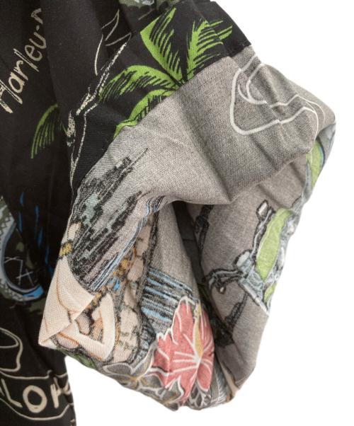 HARLEY-DAVIDSON（ハーレーダビッドソン）HARLEY-DAVIDSON (ハーレーダビッドソン) 半袖シャツ ブラック サイズ:Sの古着・服飾アイテム