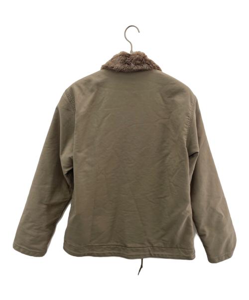 ALPHA（アルファ）ALPHA (アルファ) デッキジャケット オリーブ サイズ:Lの古着・服飾アイテム