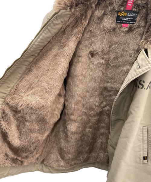 ALPHA（アルファ）ALPHA (アルファ) デッキジャケット オリーブ サイズ:Lの古着・服飾アイテム