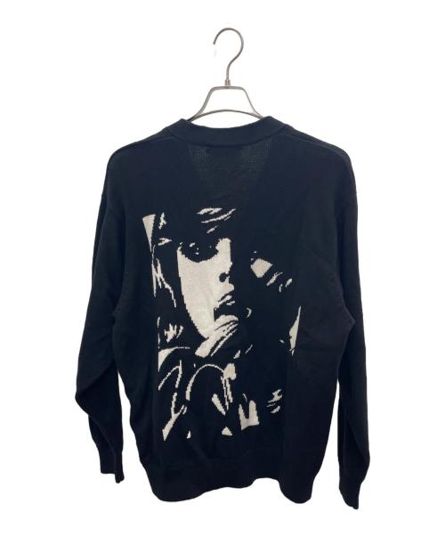 Hysteric Glamour（ヒステリックグラマー）Hysteric Glamour (ヒステリックグラマー) 厚手カーディガン ブラック サイズ:Mの古着・服飾アイテム
