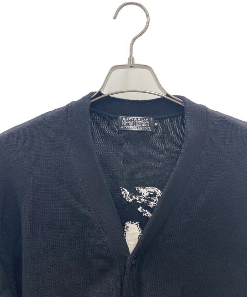 Hysteric Glamour（ヒステリックグラマー）Hysteric Glamour (ヒステリックグラマー) 厚手カーディガン ブラック サイズ:Mの古着・服飾アイテム