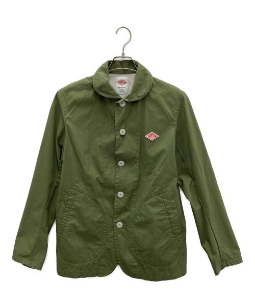 DANTON（ダントン）DANTON (ダントン) 丸襟ブルゾン オリーブ サイズ:38の古着・服飾アイテム