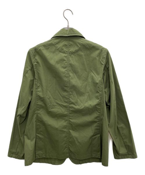 DANTON（ダントン）DANTON (ダントン) 丸襟ブルゾン オリーブ サイズ:38の古着・服飾アイテム