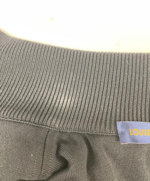LOUIS VUITTON（ルイ ヴィトン）LOUIS VUITTON (ルイ ヴィトン) ジップアップニットジャケット ネイビー サイズ:Lの古着・服飾アイテム