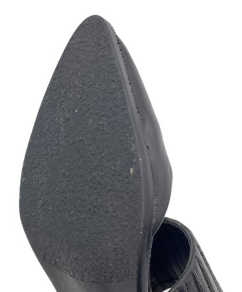 MABATAKI美雨（マバタキミウ）MABATAKI美雨 (マバタキミウ) ヒールパンプス ブラック サイズ:23.5cmの古着・服飾アイテム