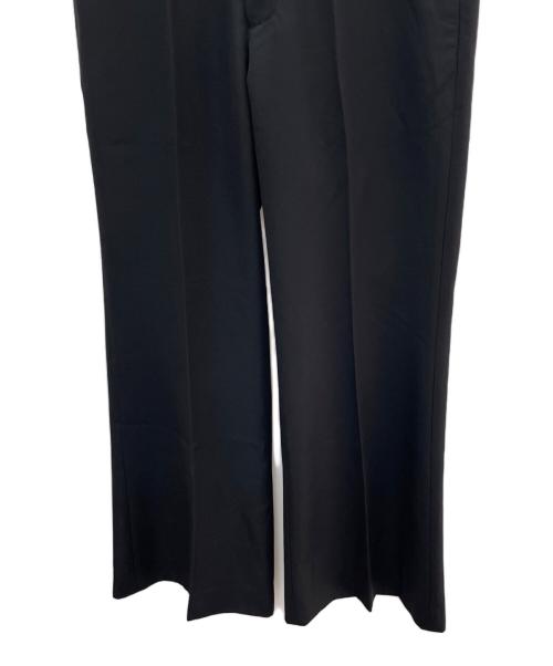 SHIKITARI（シキタリ）SHIKITARI (シキタリ) フレアパンツ ブラック サイズ:Mの古着・服飾アイテム