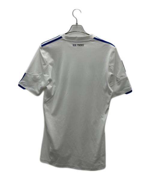 レアル・マドリード（レアル・マドリード）レアル・マドリード (レアル・マドリード) adidas (アディダス) サッカーユニフォーム ホワイト サイズ:Mの古着・服飾アイテム