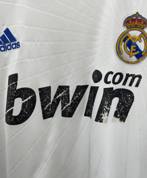 レアル・マドリード（レアル・マドリード）レアル・マドリード (レアル・マドリード) adidas (アディダス) サッカーユニフォーム ホワイト サイズ:Mの古着・服飾アイテム