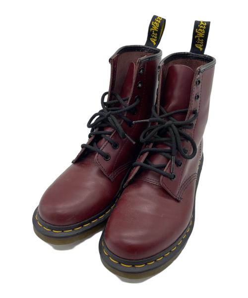 Dr.Martens（ドクターマーチン）Dr.Martens (ドクターマーチン) 8ホールブーツ レッド サイズ:25の古着・服飾アイテム