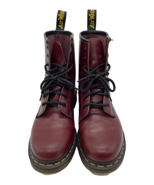 Dr.Martens（ドクターマーチン）Dr.Martens (ドクターマーチン) 8ホールブーツ レッド サイズ:25の古着・服飾アイテム