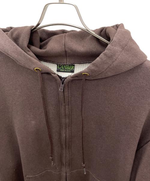 CAMBER（キャンバー）CAMBER (キャンバー) ジップパーカー ブラウン サイズ:不明の古着・服飾アイテム
