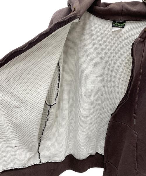 CAMBER（キャンバー）CAMBER (キャンバー) ジップパーカー ブラウン サイズ:不明の古着・服飾アイテム