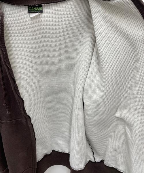 CAMBER（キャンバー）CAMBER (キャンバー) ジップパーカー ブラウン サイズ:不明の古着・服飾アイテム