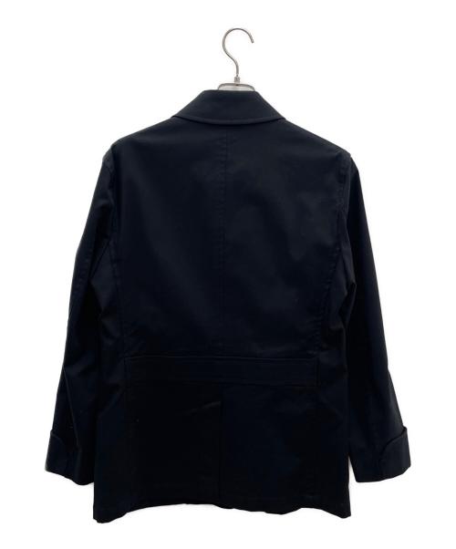 BURBERRY BLACK LABEL（バーバリーブラックレーベル）BURBERRY BLACK LABEL (バーバリーブラックレーベル) Pコート ブラック サイズ:Lの古着・服飾アイテム