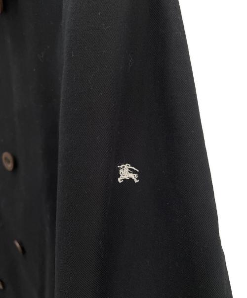 BURBERRY BLACK LABEL（バーバリーブラックレーベル）BURBERRY BLACK LABEL (バーバリーブラックレーベル) Pコート ブラック サイズ:Lの古着・服飾アイテム