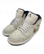 NIKEナイキ）の古着「AIR JORDAN 1 MID SE」｜ベージュ