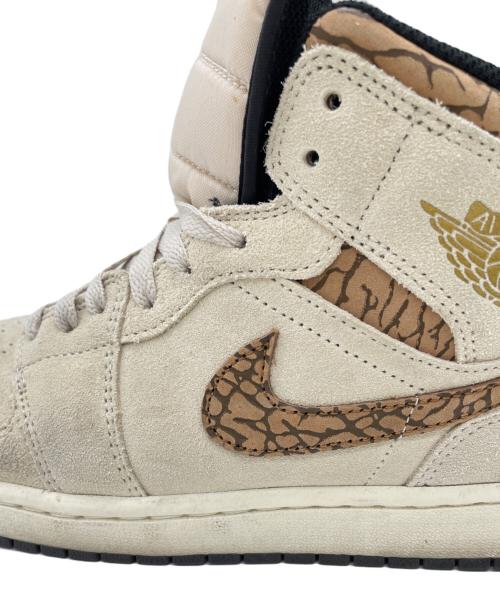 NIKE（ナイキ）NIKE (ナイキ) AIR JORDAN 1 MID SE ベージュ サイズ:27.5の古着・服飾アイテム