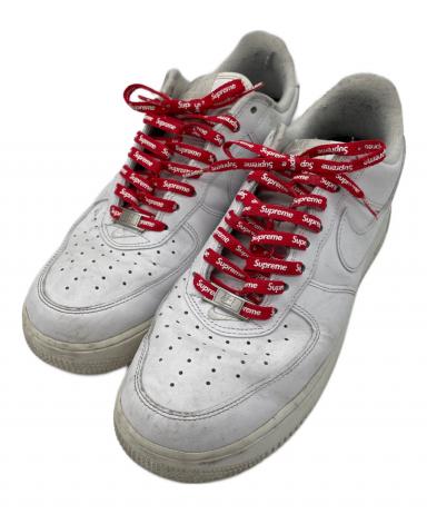 Supreme シュプリーム スニーカー 27cm 白x黄x赤等 【古着】【中古】 中古・古着通販】NIKE (ナイキ) SUPREME (シュプリーム) スニーカー