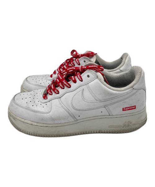 NIKE（ナイキ）NIKE (ナイキ) SUPREME (シュプリーム) スニーカー ホワイト サイズ:27の古着・服飾アイテム