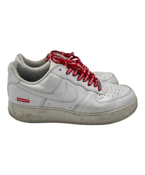 NIKE（ナイキ）NIKE (ナイキ) SUPREME (シュプリーム) スニーカー ホワイト サイズ:27の古着・服飾アイテム