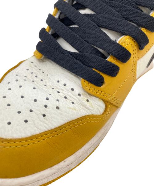NIKE（ナイキ）NIKE (ナイキ) Air Jordan 1 Retro High OG イエロー×ホワイト サイズ:27の古着・服飾アイテム