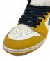 中古・古着 NIKE (ナイキ) Air Jordan 1 Retro High OG イエロー×ホワイト サイズ:27：12000円