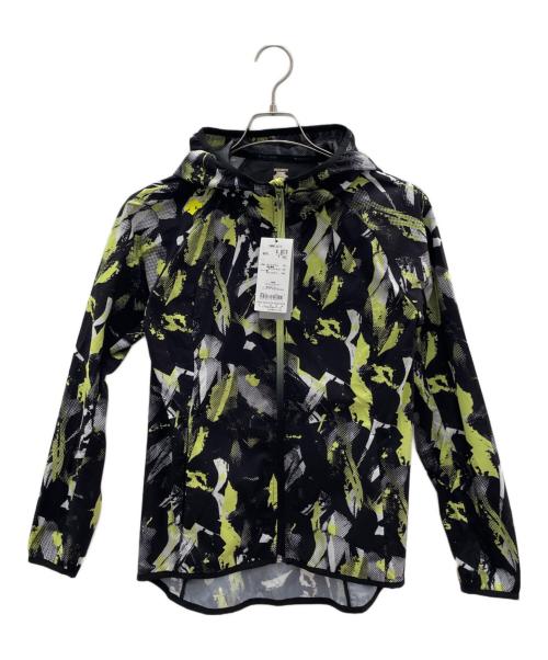DESCENTE（デサント）DESCENTE (デサント) フーデッドジャケット ブラック×イエロー サイズ:M 未使用品の古着・服飾アイテム