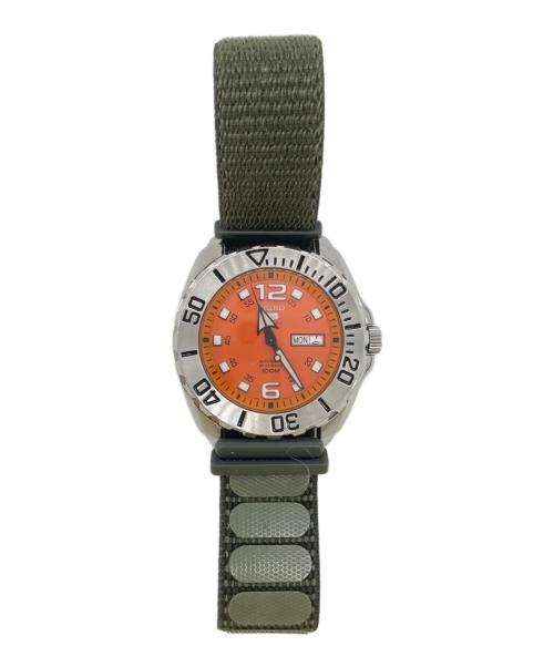 SEIKO（セイコー）SEIKO (セイコー) 腕時計 オレンジの古着・服飾アイテム