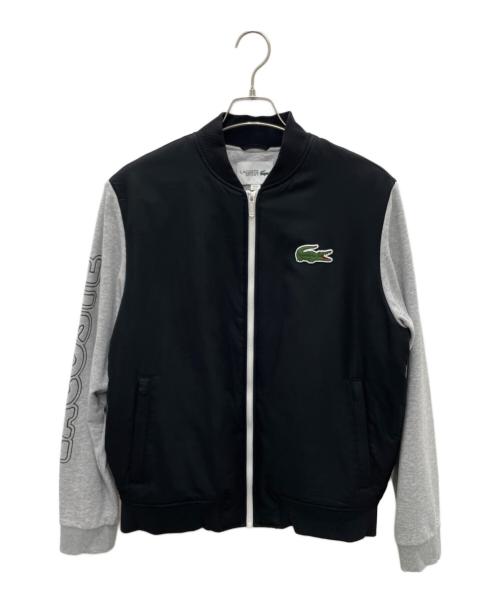 LACOSTE（ラコステ）LACOSTE (ラコステ) ジップジャケット ブラック×グレー サイズ:Mの古着・服飾アイテム