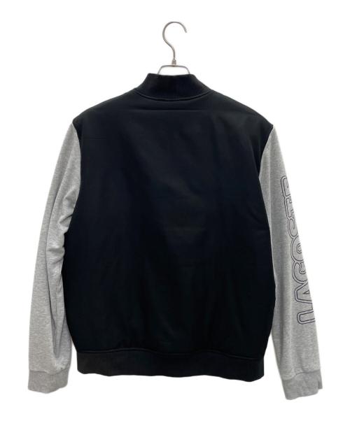 LACOSTE（ラコステ）LACOSTE (ラコステ) ジップジャケット ブラック×グレー サイズ:Mの古着・服飾アイテム