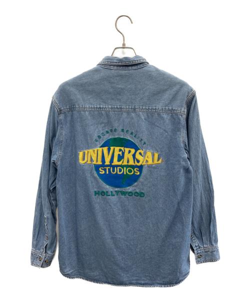UNIVERSAL STUDIOS（ユニバーサル・スタジオ）UNIVERSAL STUDIOS (ユニバーサル・スタジオ) デニムシャツ ブルー サイズ:Sの古着・服飾アイテム
