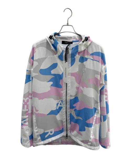 1PIU1UGUALE3 RELAX（ウノピゥウノウグァーレトレ リラックス）1PIU1UGUALE3 RELAX (ウノピゥウノウグァーレトレ リラックス) 4wayパーカー ホワイト サイズ:XXL 未使用品の古着・服飾アイテム