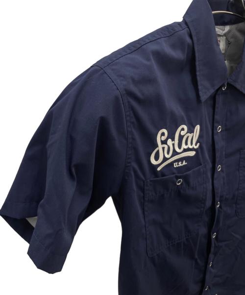 CLAY SMITH（クレイスミス）CLAY SMITH (クレイスミス) 半袖シャツ ブルー サイズ:M 未使用品の古着・服飾アイテム