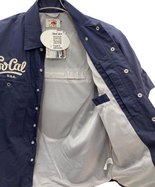 CLAY SMITH（クレイスミス）CLAY SMITH (クレイスミス) 半袖シャツ ブルー サイズ:M 未使用品の古着・服飾アイテム