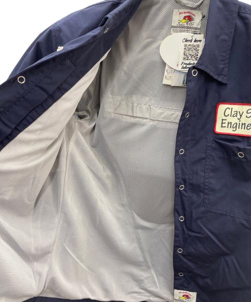 CLAY SMITH（クレイスミス）CLAY SMITH (クレイスミス) 半袖シャツ ブルー サイズ:M 未使用品の古着・服飾アイテム